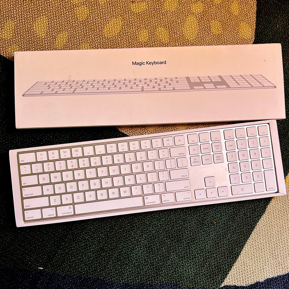 Apple Magic Keyboard with Numeric Key Pad